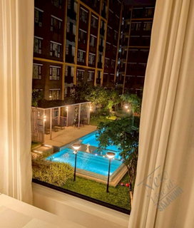 รูปภาพ H1 condo อ่อนนุช-ลาดกระบัง 2 ห้องนอน ชั้น3 วิวสระว่ายน้ำ