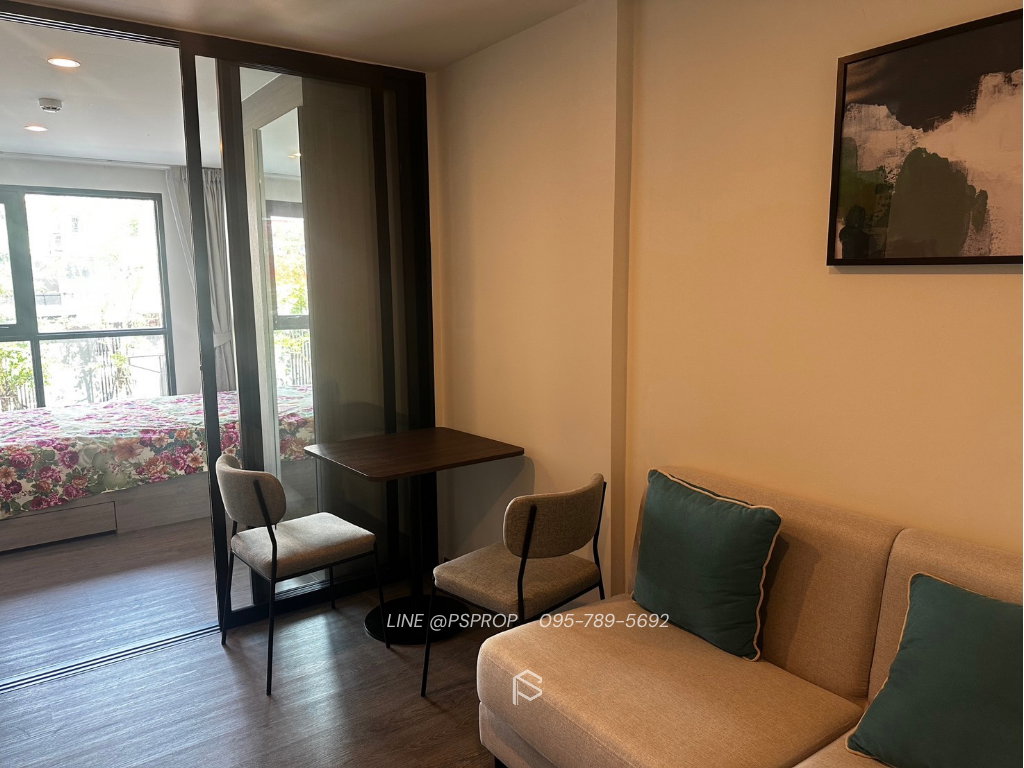 รูป คอนโดเช่าบางเเสน ทำเลดี ใกล้ม.บูรพา Brixton Campus Bangsaen✅ พร้อมเข้าอยู่ #CR0411 - รูปที่ 6/11