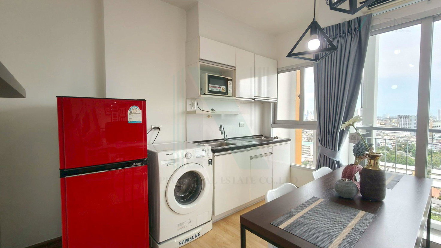 รูป 🚩 ขายคอนโด เดอะ พาร์คแลนด์ ตากสิน - ท่าพระ อาคาร 1 ชั้น 19 1 ห้องนอน ขนาด 36 ตรม ใกล้ Max Value ตึก IDEO สาทร-ท่าพระ - รูปที่ 7/8