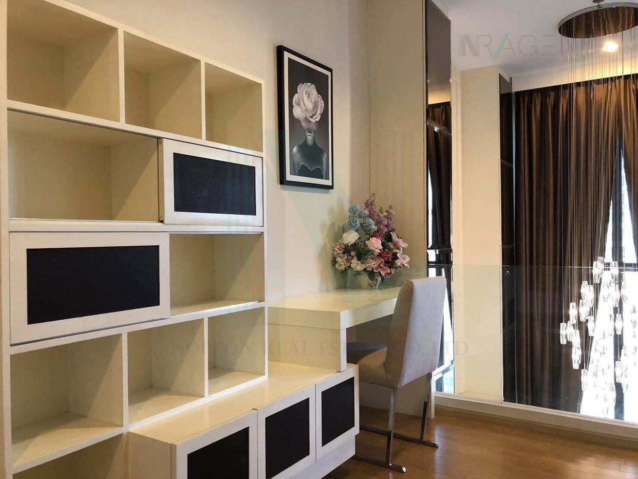 รูป 📌 ให้เช่าคอนโด วิลล่า อโศก อาคาร 1 ชั้น 25 Duplex ขนาด 80.00 ตรม ใกล้ MRT เพชรบุรี - รูปที่ 5/8