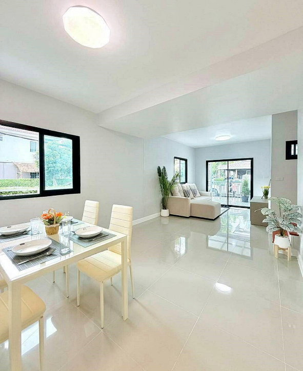 รูป บ้านสวย หลังมุม ถนนเมน  #หมู่บ้าน พฤกษา วิลล์ 63/1  ซอยวัดสังฆทาน พระราม 5 – วงศ์สว่าง    ใกล้แม็คโคร นครอินทร์ - รูปที่ 8/19