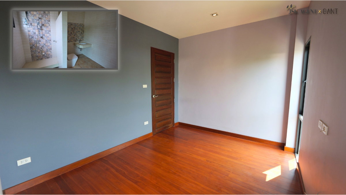 รูป โฮมออฟฟิศ 3.5ชั้น หมู่บ้านนราธิป ติดรถไฟฟ้า MRT ไทรม้า (Gant-351) - รูปที่ 11/20