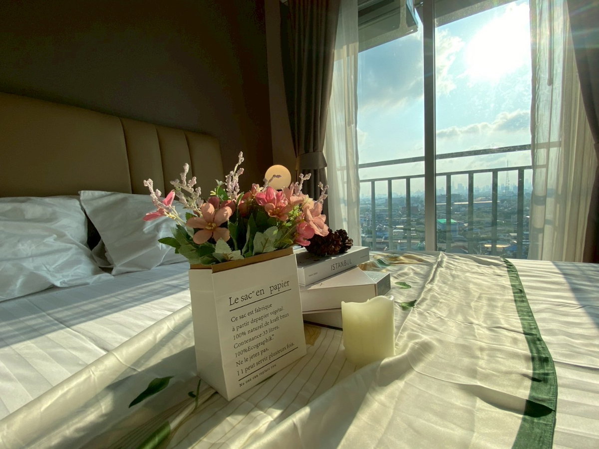 รูป ให้เช่าคอนโด ลุมพินี วิลล์ จรัญ-ไฟฉาย ใกล้MRTจรัญ วิวแม่น้ำ ห้องสวย พร้อมเข้าอย่ เพียง 12,000/เดือน - รูปที่ 8/13