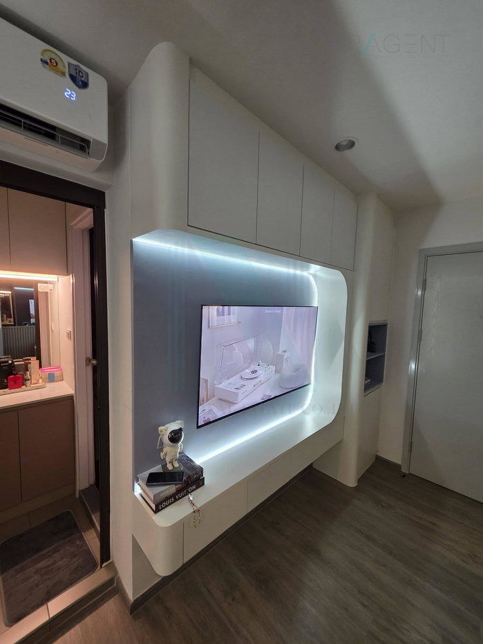 รูป 🎊 ให้เช่าคอนโด รีเจ้นท์ โฮม วุฒากาศ อาคาร A ชั้น 28 1 ห้องนอน ขนาด 26 ตรม ใกล้ BTS วุฒากาศ - รูปที่ 6/8