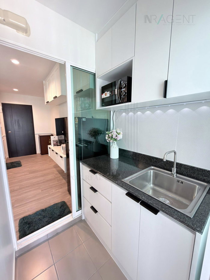 รูป 🚩 ให้เช่าคอนโด รีเจ้นท์ โฮม บางนา อาคาร A ชั้น 6 1 ห้องนอน ขนาด 28 ตรม ใกล้ BTS บางนา - รูปที่ 6/8