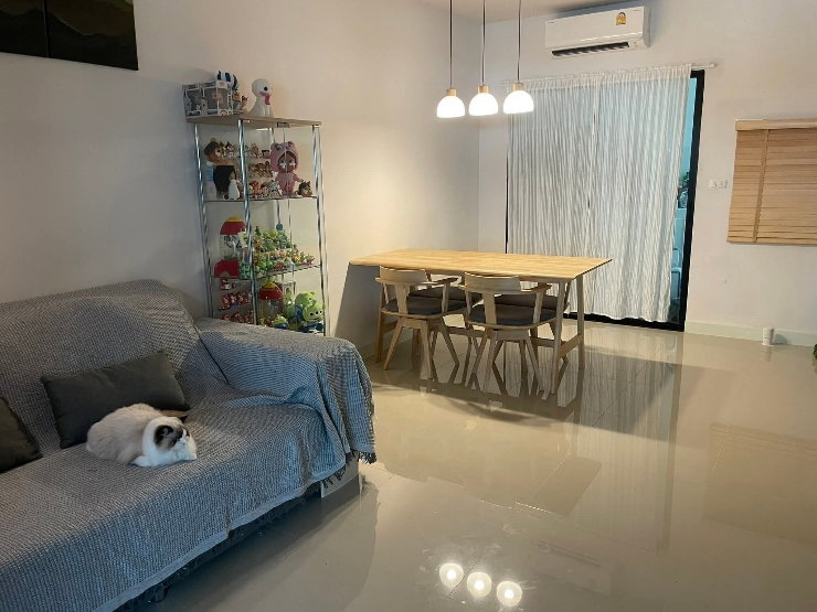 รูป 🔥 บ้านสวย ฟีลบ้านตัวอย่าง พร้อมอยู่ เลี้ยงแมวได้ มีห้องแมวเอาใจสายทาส 🐱 - รูปที่ 3/17