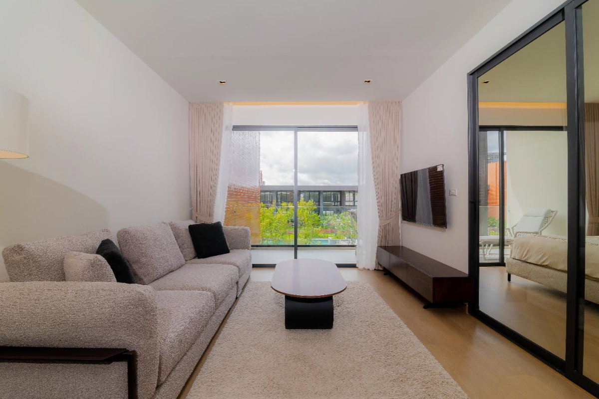 รูป ห้องสวีท Sunshine Prestige ขนาด 75 ตารางเมตร – บ้านหลังใหม่ของคุณพร้อมความสะดวกสบายระดับ 4 ดาว ให้เช่าในหัวหิน ประเทศไทย - รูปที่ 6/15