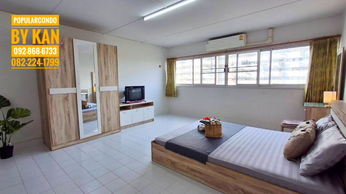 รูป ห้องพัก ป๊อปปูล่าคอนโด เมืองทองธานี หอพักใกล้ อิมแพค คอสโม ศิลปากร ธนาคารกสิกร แจ้งวัฒนะ ปัญญาภิวัฒน์ เซนต์ฟรัง วิวนอก Line: popularcondo - รูปที่ 4/8