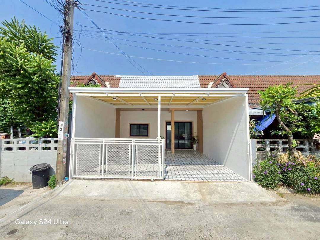 รูป ขายทาวน์เฮาส์ชั้นเดียวบัวทองเคหะ ไทรน้อย 19 ตร.ว. ต้นสายรถเมล์ แต่งใหม่ฟรีเฟอร์ฯ ฟรีโอน - รูปที่ 2/18