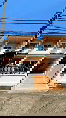 Townhouses for rent Ratchaphruek Road : 💥CP-10570💥 For Rent: 2-story Townhome, Hong Prayoon 3 Village, Bang Bua Thong. 👉Add Line @goodcondo