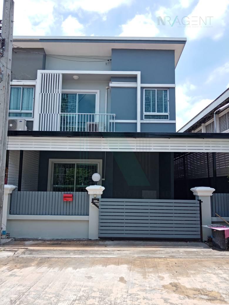 ขายทาวน์โฮม : 📌 ขายทาวน์เฮาส์ โครงการ นิรันดร์วิลล์ 12 เดอะทรี ม.หัวเฉียว-สุวรรณภูมิ 2 ชั้น 3 ห้องนอน 2 ห้องน้ำ