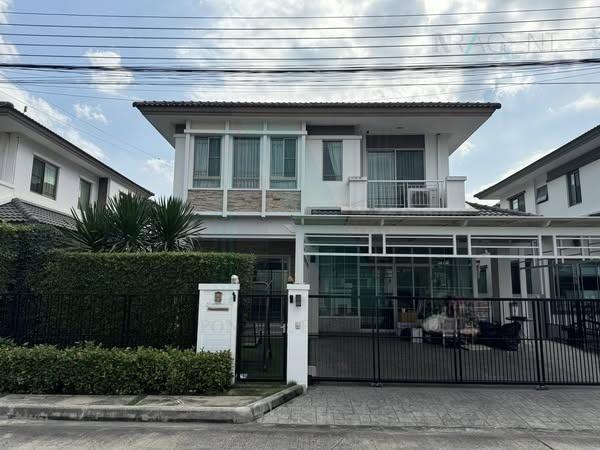 ขายบ้านเดี่ยว : 📌 ขายบ้านเดี่ยว โครงการ มัณฑนา เลค วัชรพล 2 ชั้น 4 ห้องนอน 3 ห้องน้ำ