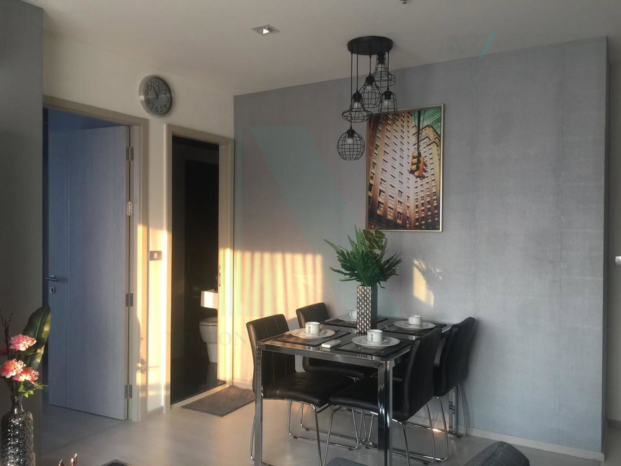 รูป 🎊 ให้เช่าคอนโด ริทึ่ม สุขุมวิท 36-38 อาคาร 1 ชั้น 8 1 ห้องนอน ขนาด 43 ตรม ใกล้ Rain Hill - รูปที่ 7/8