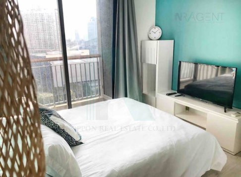 🚩 ให้เช่าคอนโด ริทึ่ม สุขุมวิท 42 อาคาร 1 ชั้น 10 1 ห้องนอน ขนาด 45 ตรม ใกล้ Gateway Ekamai