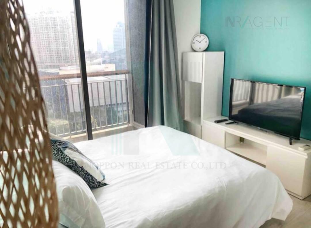 รูป 🚩 ให้เช่าคอนโด ริทึ่ม สุขุมวิท 42 อาคาร 1 ชั้น 10 1 ห้องนอน ขนาด 45 ตรม ใกล้ Gateway Ekamai - รูปที่ 1/8