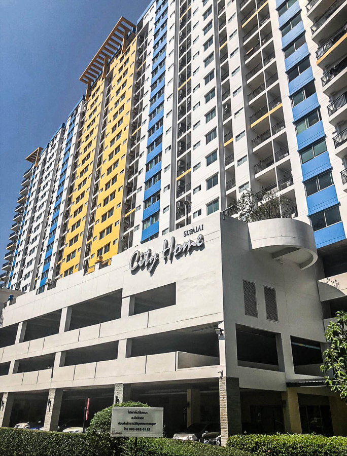 รูป ให้เช่า คอนโด City Home ท่าพระ แบบ 1 ห้องนอน ขนาด 49 ตรม เฟอร์นิเจอร์ เครื่องใช้ไฟฟ้าครบ ติด MRTท่าพระ BTS ตลาดพลู รัชดาภิเษก เพชรเกษม : MJ26R-005 - รูปที่ 10/10