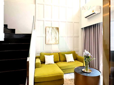 Condos for sale Samsen Wittayalai School : 🔺 For Sell Condo IDEO Q PHAYATHAI Building 1, Floor 19,Duplex, Room size 63 sqm