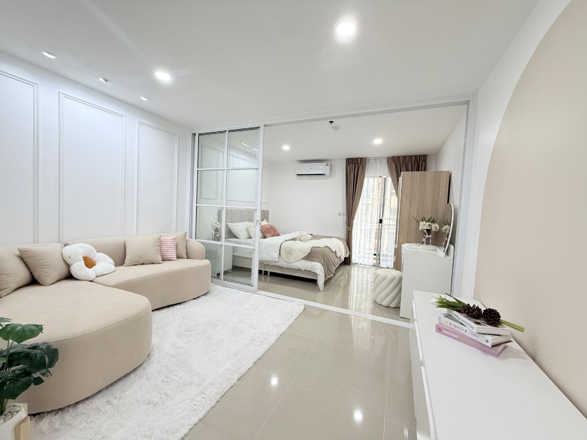 รูป 🔥เจ้าของขายเองค่ะ ✨ คอนโด รีเจ้นท์โฮม 6/2 ห้องสวย รีโนเวทใหม่ พร้อมเข้าอยู่ - รูปที่ 5/8