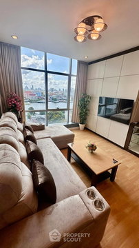 2-BR Condo at Baan Sathorn Chaopraya near BTS Krung Thon Buri (ID 392437)