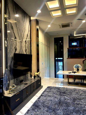 Townhouses for rent Bangkok : 📌 For Rent 3-story Townhouse THE EIGHT CHATUCHAK - RATCHADA 3-story 3 bedroom 4 bathroom