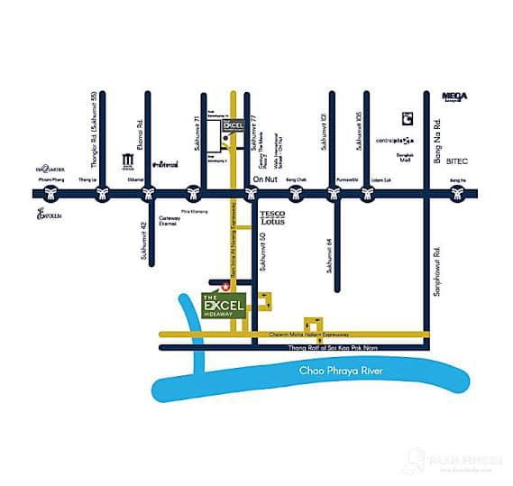 รูป 💥ST-5924💥ว่าง ให้ เช่า ดิ เอ็กซ์เซล ไฮด์ อะเวย์ สุขุมวิท 50 👉แอดไลน์ @seecondo - รูปที่ 11/12