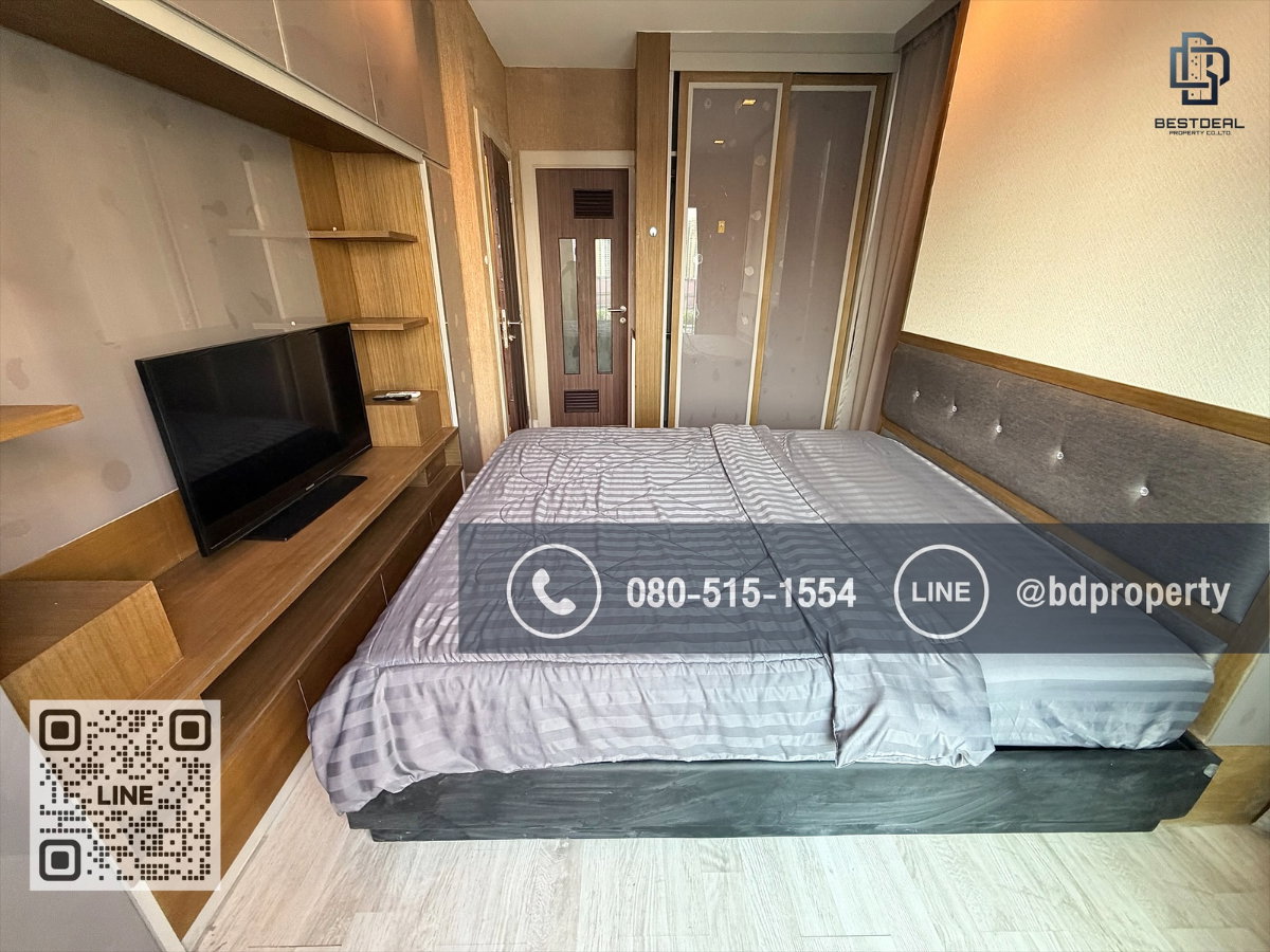 รูป Bestdeal ให้เช่า ขนาด 2 ห้องนอน 55 sqm.เฟอร์นิเจอร์และเครื่องใช้ไฟฟ้าครบพร้อมเข้าอยู่ 25,000 บาท/เดือน “IDEO MOBI RAMA 9” ใกล้MRTและเซ็นทรัลพระราม 9  - รูปที่ 9/16