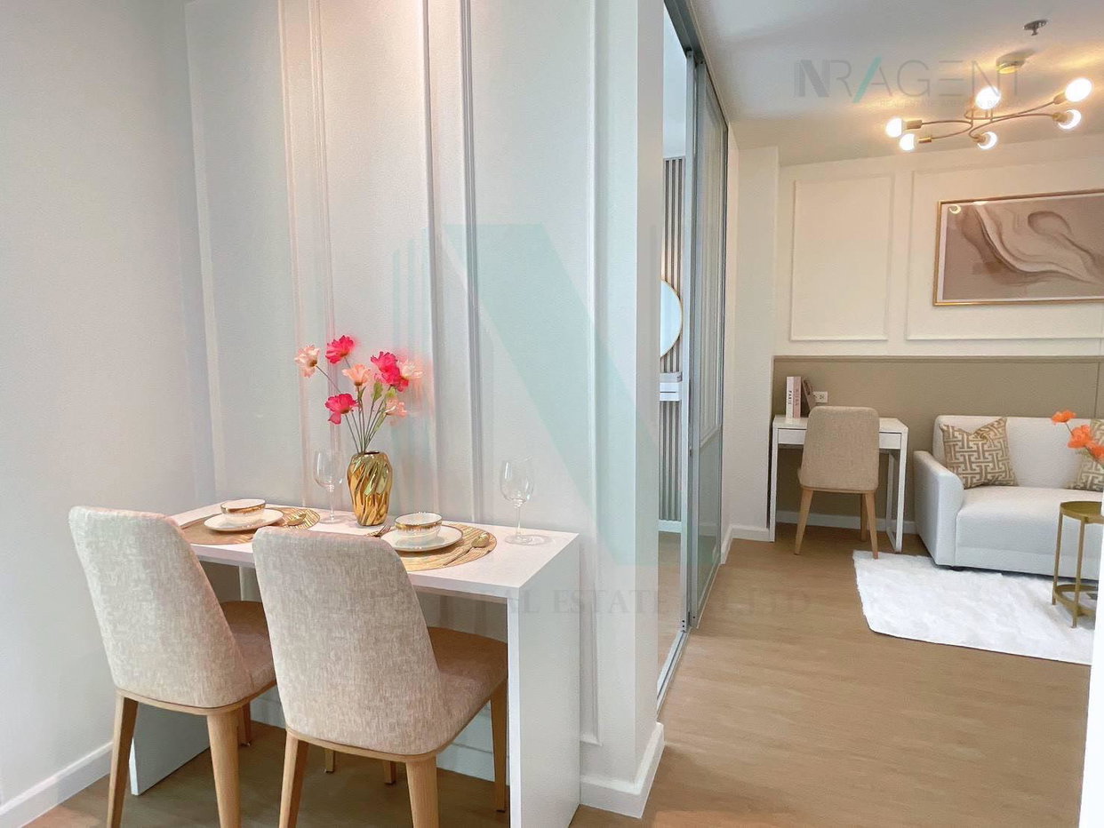 รูป 🚩 ขายคอนโด ลุมพินี วิลล์ นครอินทร์-ริเวอร์วิว อาคาร A ชั้น 18 1 ห้องนอน ขนาด 27 ตรม ใกล้ Big C แยกติวานนท์ - รูปที่ 5/8