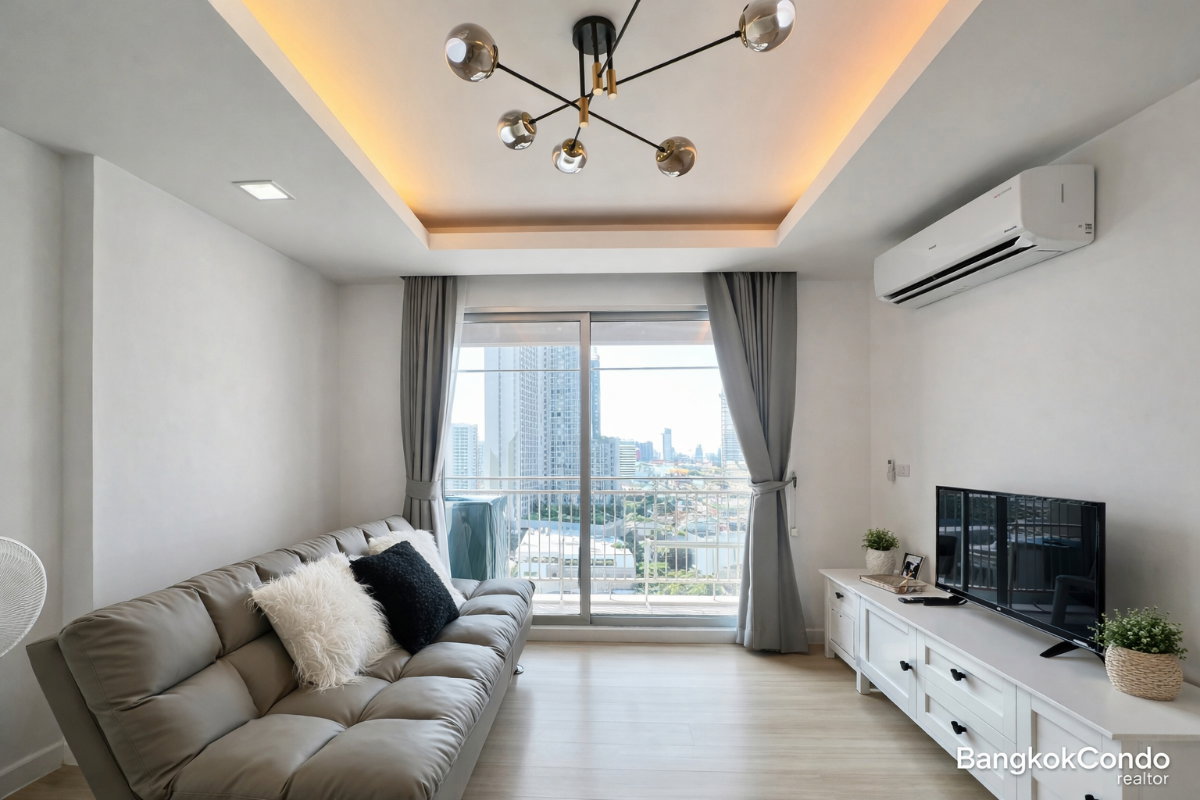 รูป 🍀🍀Cozy room 🌸🌼ให้เช่า📌 ทรู ทองหล่อ (Line:@rent2022)MRT เพชรบุรี✨พร้อมเข้าอยู่🔖A08916 - รูปที่ 8/12