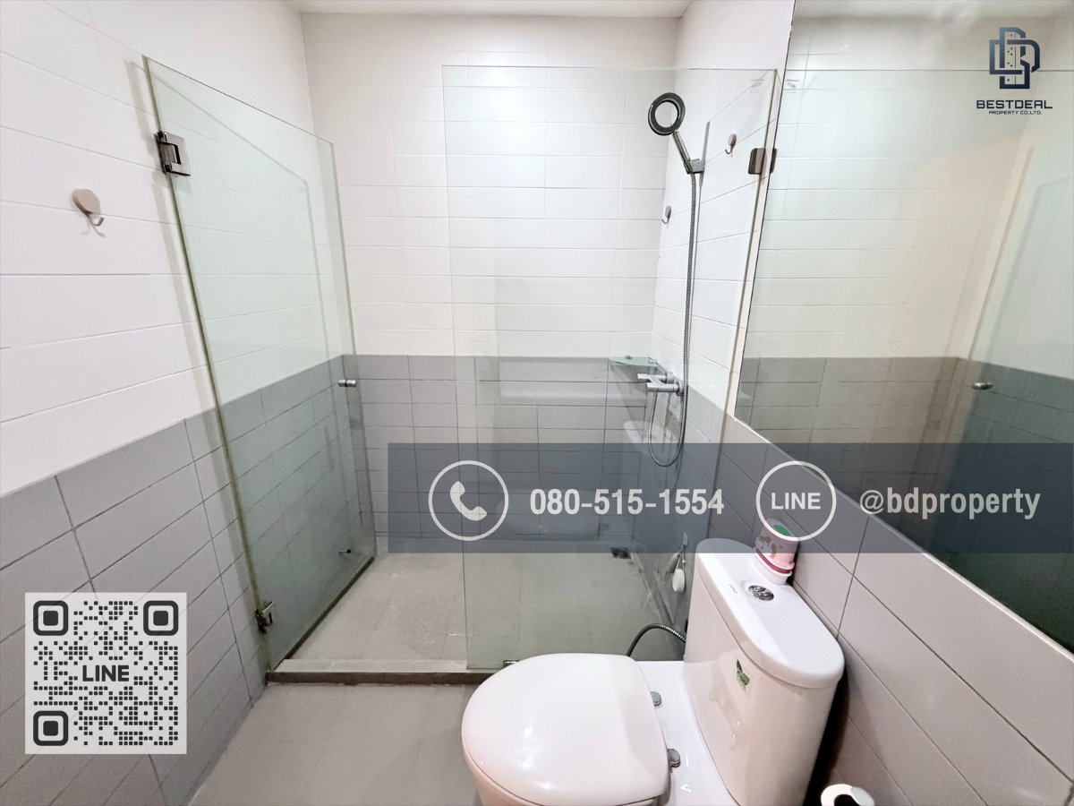 รูป Bestdeal ให้เช่าด่วน!!!ราคา 25,000/เดือนเท่านั้น 2 ห้องนอน 55 sqm. เฟอร์นิเจอร์และเครื่องใช้ไฟฟ้าครบพร้อมเข้าอยู่ ใกล้MRT และ เซ็นทรัลพระราม 9 - รูปที่ 16/18