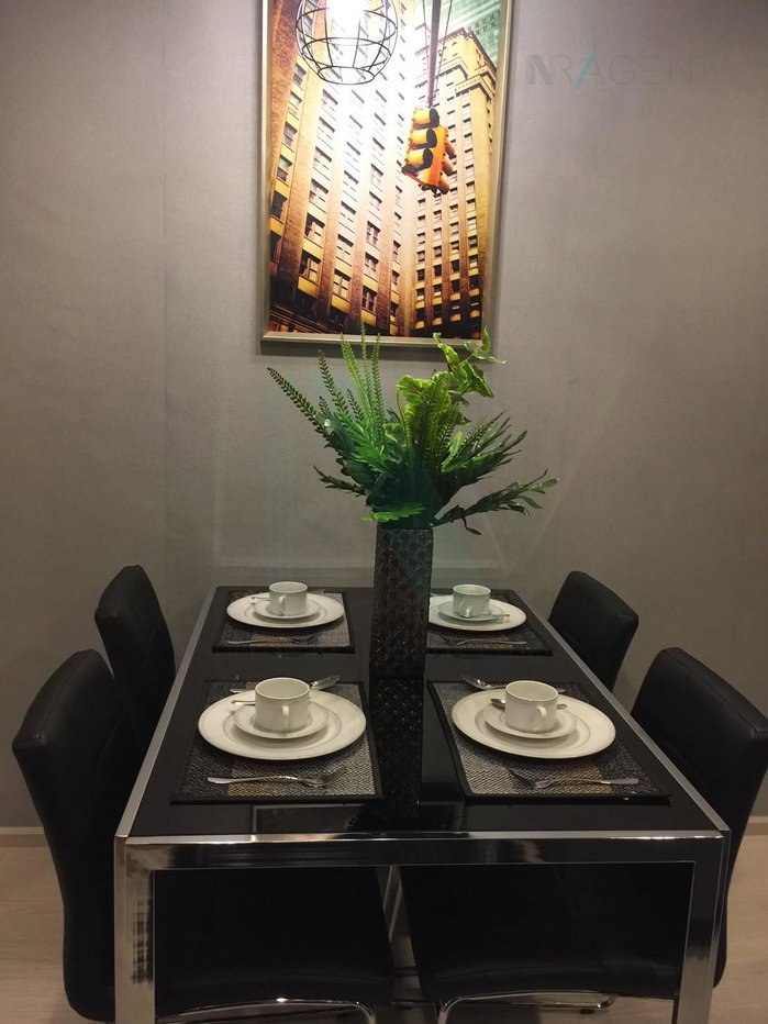 รูป 🚩 ให้เช่าคอนโด ริทึ่ม สุขุมวิท 36-38 อาคาร 1 ชั้น 8 1 ห้องนอน ขนาด 43 ตรม ใกล้ Rain Hill - รูปที่ 3/8