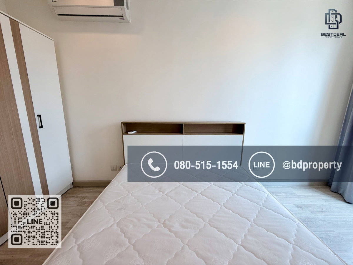 รูป Bestdeal ให้เช่า 1 ห้องนอน 31ตรม.ราคา 15,000/เดือนเท่านั้น เฟอร์นิเจอร์และเครื่องใช้ไฟฟ้าครบ“IDEO MOBI RAMA 9” ใกล้MRT และ เซ็นทรัลพระราม 9 - รูปที่ 5/11