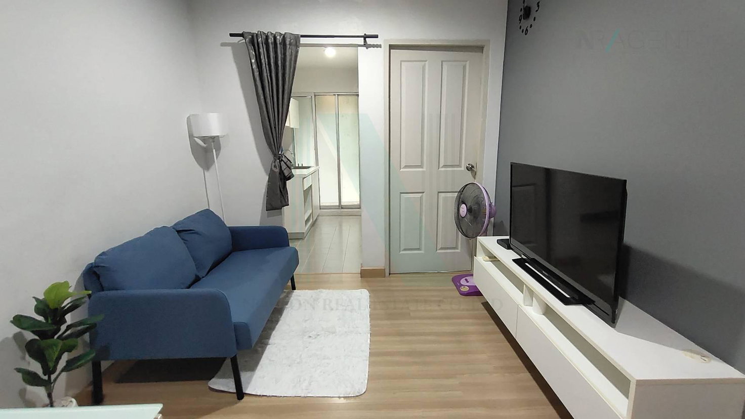 รูป 🚩 ให้เช่าคอนโด เดอะคิทท์ พลัส นวมินทร์ อาคาร 1 ชั้น 2 1 ห้องนอน ขนาด 31.00 ตรม ใกล้ แฟชั่นไอส์แลนด์ - รูปที่ 1/8