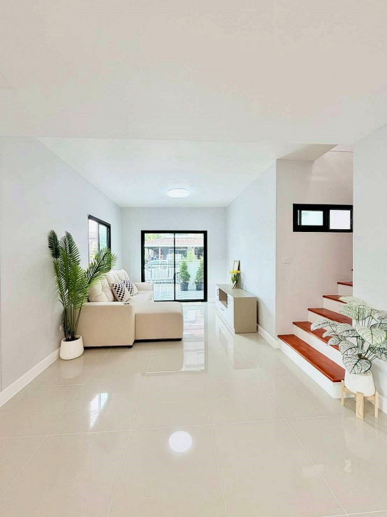 รูป บ้านสวย หลังมุม ถนนเมน  #หมู่บ้าน พฤกษา วิลล์ 63/1  ซอยวัดสังฆทาน พระราม 5 – วงศ์สว่าง    ใกล้แม็คโคร นครอินทร์ - รูปที่ 9/19