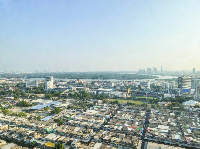 รูป ให้เช่า ไลฟ์ พระราม 4-อโศก แบบ Duplex 2นอน 1น้ำ วิวคุ้งบางกระเจ้า - รูปที่ 14/14