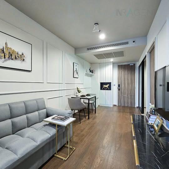 รูป 🚩 ให้เช่าคอนโด ไอดีโอ คิว สุขุมวิท 36 อาคาร A ชั้น 12 1 ห้องนอน ขนาด 46 ตรม ใกล้ ตลาดพูนทรัพย์ - รูปที่ 2/8