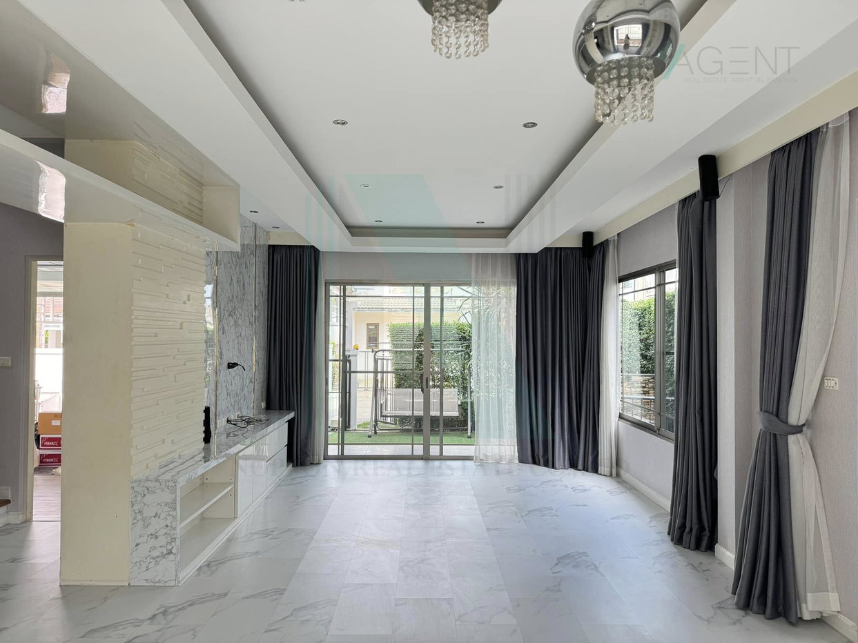 รูป 📌 ขายบ้านเดี่ยว โครงการ มัณฑนา เลค วัชรพล 2 ชั้น 4 ห้องนอน 3 ห้องน้ำ - รูปที่ 3/8