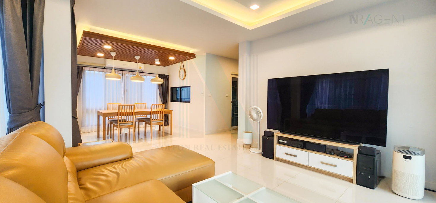 รูป 📌 ขายบ้านเดี่ยว โครงการ หมู่บ้านวัฒกาญจน์ 2 ชั้น 4 ห้องนอน 3 ห้องน้ำ - รูปที่ 2/8