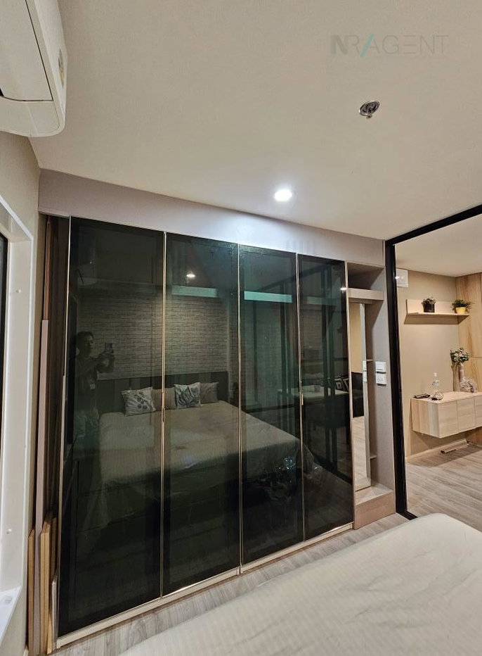 รูป 📌 ให้เช่าคอนโด รีเจ้นท์ โฮม บางนา อาคาร A ชั้น 21 1 ห้องนอน ขนาด 28.00 ตรม ใกล้ BTS บางนา - รูปที่ 7/8