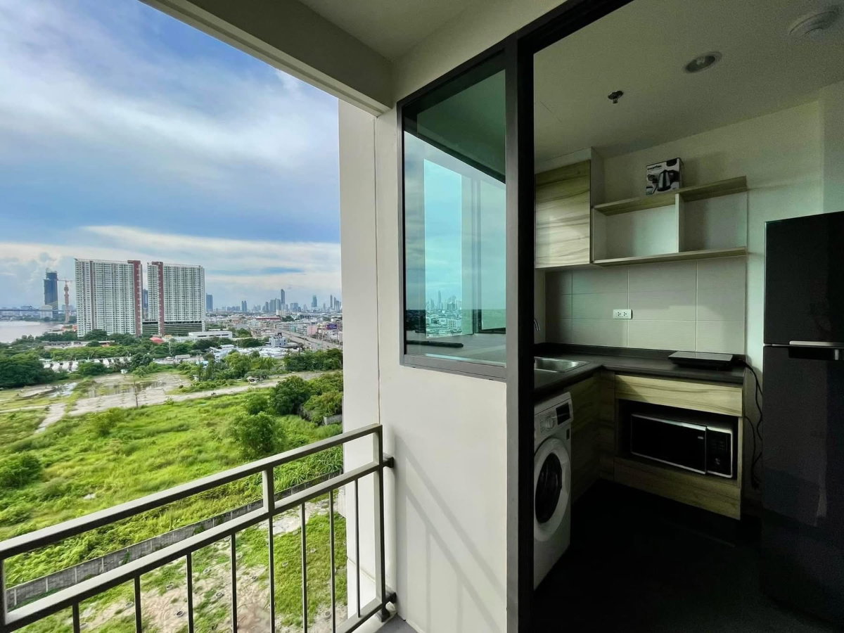 รูป 🔴S2484🟡 ขายถูกมาก👍 U Delight Residence Riverfront Rama 3 💛🧡 ✅แอดไลน์ @mproperty (มี @ ด้วย) แอดมินตอบไว - รูปที่ 2/6