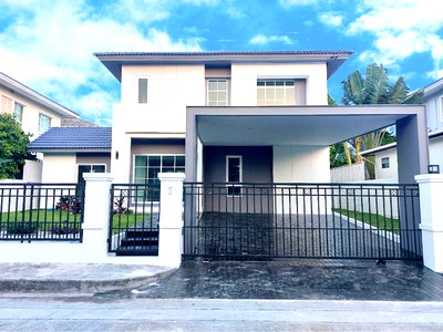 บ้านเดี่ยว โลตัส นอร์ธ ราชพฤกษ์ : ย้ายเข้าอยู่ได้เลย บ้านเดี่ยวพื้นที่เยอะ 254 ตร.ม. ตอบโจทย์ครอบครัวใหญ่ ในสังคมคุณภาพ ถนนโครงการใหญ่ ใกล้โรงเรียนและโรงพยาบาลชั้นนำ