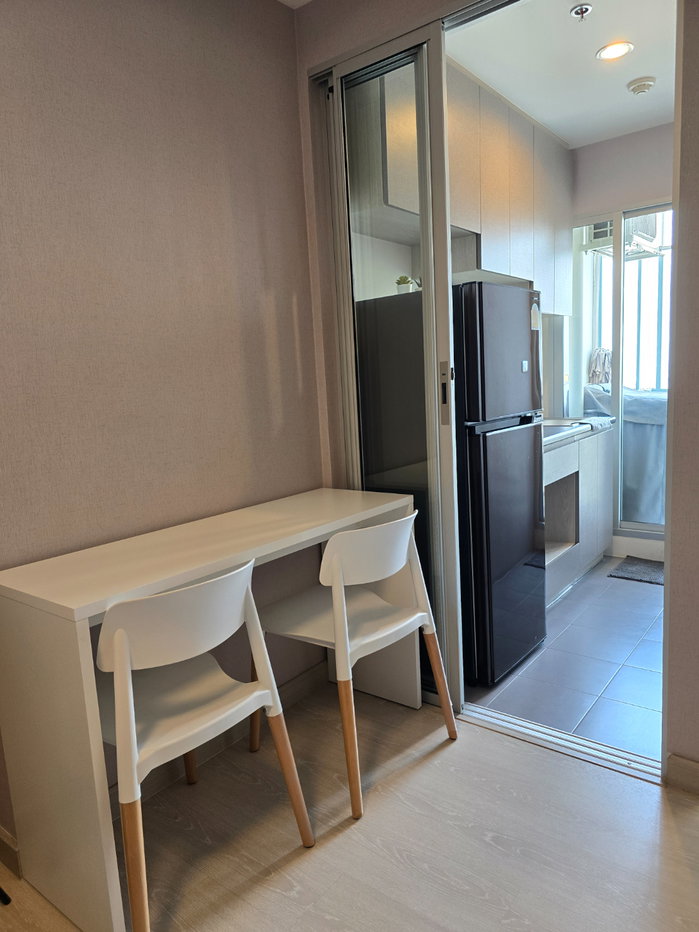 รูป Niche id ปากเกร็ด 👉ให้เช่า 7,500 บาท ชั้น20 มีเครื่องซักผ้า 👉ห้องกว้าง 28 ตร.ม. 👉ใกล้โรงเรียนสวนกุหลาบปากเกร็ด - รูปที่ 9/24