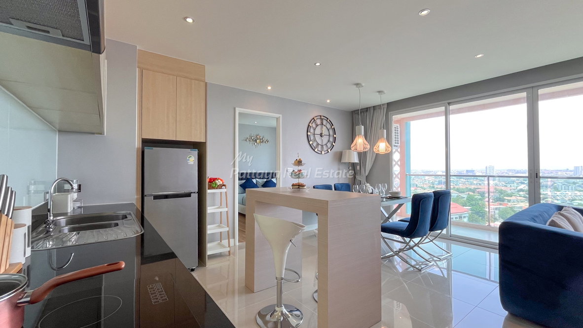 รูป 🛏️ 2 ห้องนอน - 🛁 2 ห้องน้ำ - 🏙️ Pool View - 🌏 ชื่อชาวต่างชาติ - 🏢 Grande Caribbean Condo Resort Pattaya - รหัส: GC38 - รูปที่ 6/26