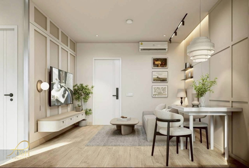 รูป The Base Height เดอะเบสไฮท์ คอนโด by แสนสิริ- สามกอง ใกล้รพ.กรุงเทพ รีโนเวทใหม่ในสไตล์ Japandi - รูปที่ 14/24