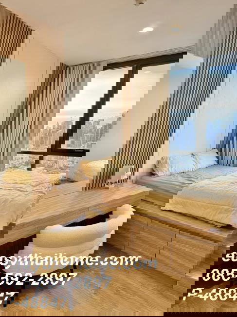 รูป [คอนโดให้เช่า สงบ เดินทางสะดวก! โอกะ เฮ้าส์ สุขุมวิท 36 P-48847] ชั้น 33 วิวเมืองสวย ใกล้ BTS ทองหล่อ 25,000 บาท | line @easythaihome 085-592-2897 - รูปที่ 3/11