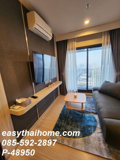 รูป [ห้องสวยชั้นสูงวิวใบหยก! ไลฟ์ อโศก ไฮป์ เขตราชเทวี P-48950] ใกล้ MRT พระราม 9 21,000 บาท | line @easythaihome 085-592-2897 - รูปที่ 10/11