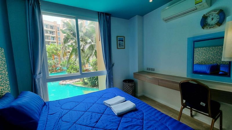 รูป ขาย Atlantis Condo Water Park Pattaya จอมเทียน วิวสระ ราคาถูกเท่ากรมที่ดิน 36.5 sqm ชั้น2 ตึกD 1.69 ลบ เย่อ 080-252-2828 - รูปที่ 1/15