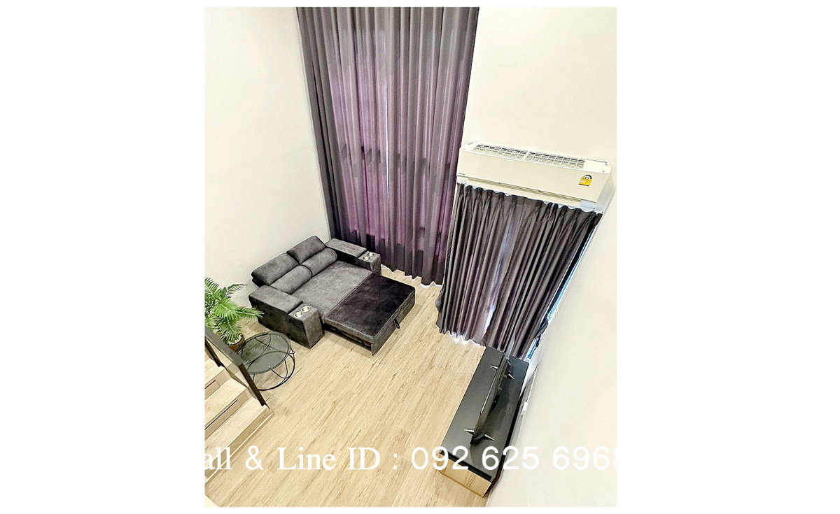 รูป ให้เช่า 🏠 คอนโด The rich rama 9 (เดอะริชพระราม 9) Duplex 1 ห้องนอน 1 ห้องน้ำ 🚆 ห้องวิวสูง พร้อมอยู่ ใกล้แอร์พอร์ตเรลลิงก์ สถานีหัวหมาก - รูปที่ 7/29