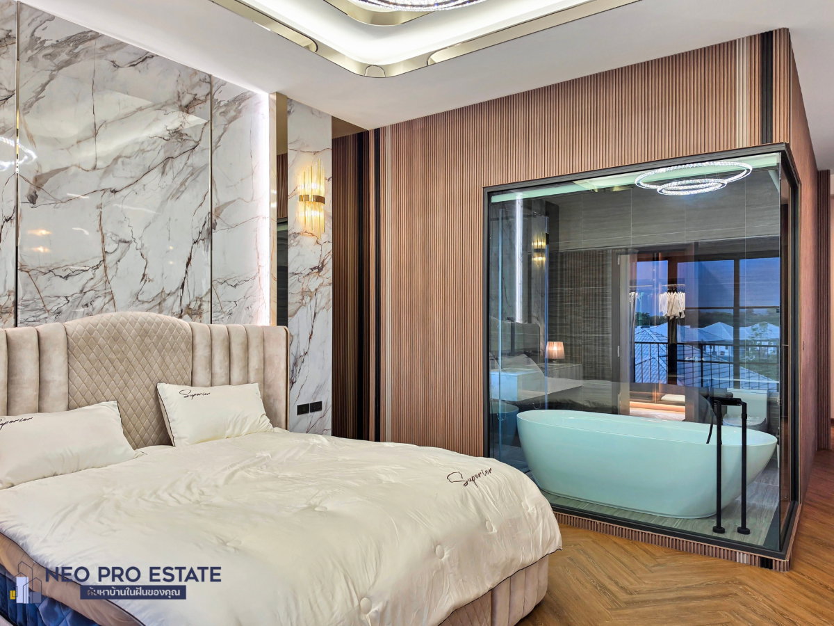 รูป บ้านเดี่ยว 3 ชั้น ระดับ Luxury ในโครงการ Private ชั้นนำ ในขอนแก่น - รูปที่ 11/13