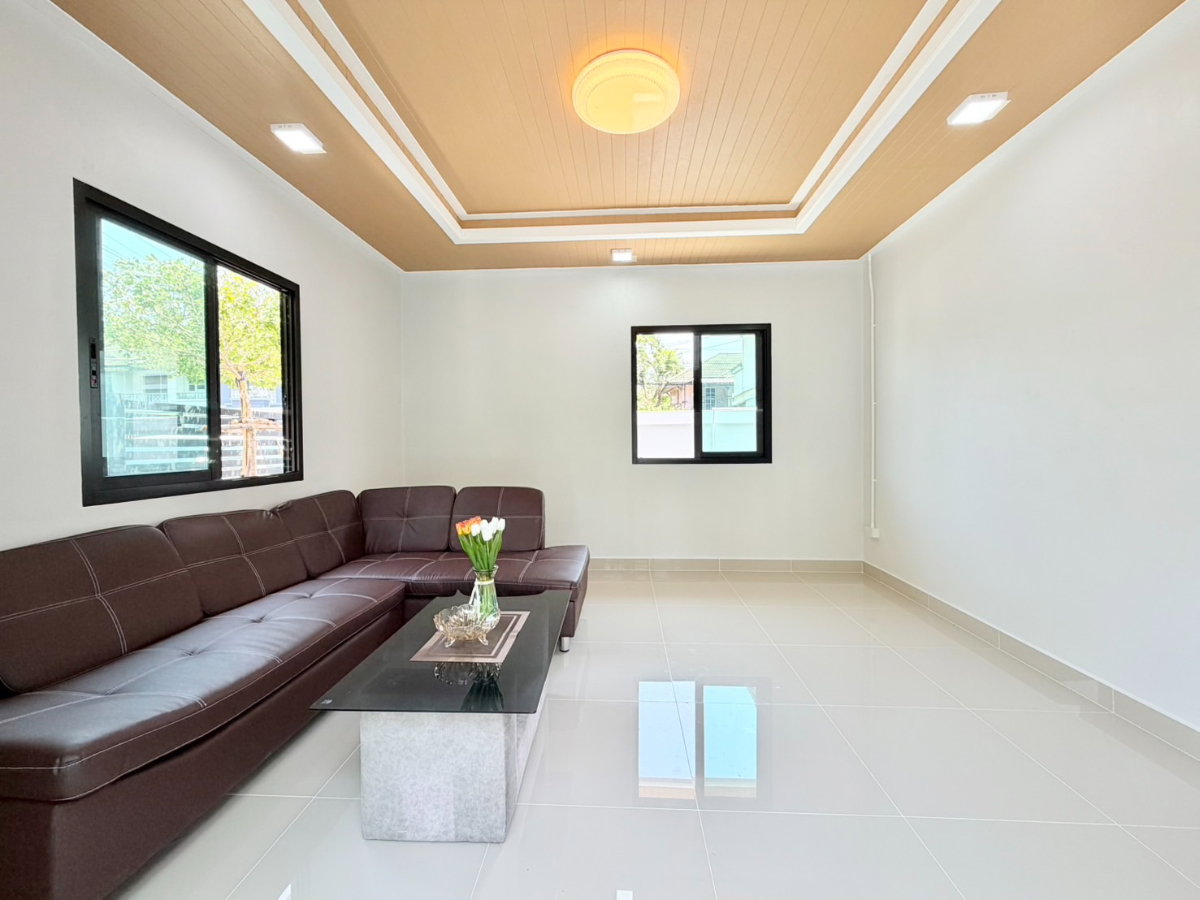 รูป ขายบ้านแฝดพฤกษา 14A หลังมุมติดสวน 53.3 ตร.ว. 5 นอน ครัวกว้าง ฟรีโอน - รูปที่ 26/28