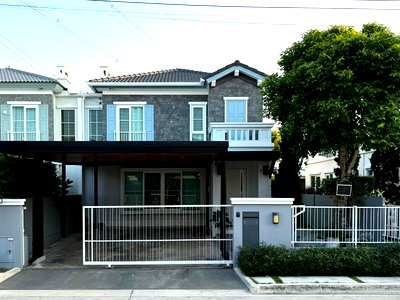 Twin houses for rent Bangkok : 🏡#MT2604_014🏡💥Urgent💥 Guaranteed availability! Click quickly before it's gone‼️ For Rent 65k.🔥🔥 Anya Bangna Ramkhamhaeng 2 Project